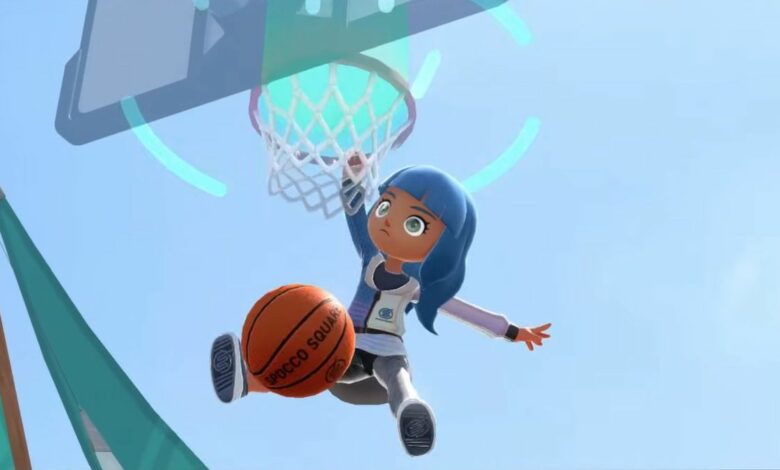 Nintendo Switch Sports adds basketball as free update today