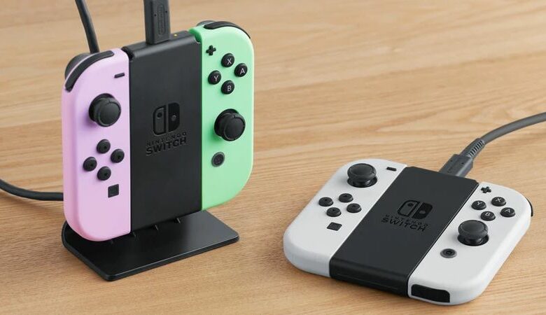 Nintendo Switch gets an official Joy-Con charging stand, seven years after the console’s launch