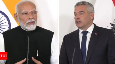 ‘Not the time for war’: PM Modi reiterates in Austria – Times of India