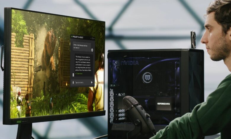 Nvidia’s Project G-Assist acts as your PC gaming assistant