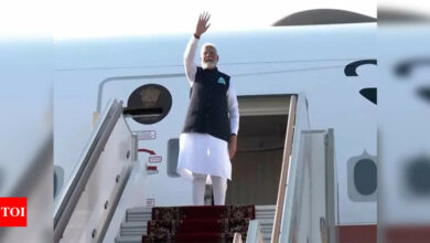 PM Modi leaves for Austria after two-day visit to Russia | India News – Times of India