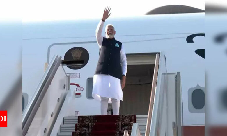 PM Modi leaves for Austria after two-day visit to Russia | India News – Times of India