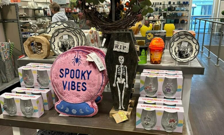 People shocked as major retail chain launches HALLOWEEN range in July