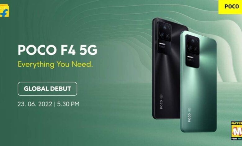 Poco F4 5G confirmed to launch in India on June 23: Details