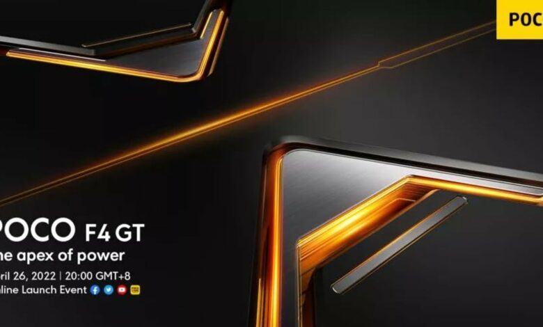 Poco F4 GT scheduled to launch on April 26, Snapdragon 8 Gen 1 SoC expected