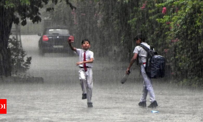 Rainfall deficit drops to 2.3%, heavy showers soon, says IMD | India News – Times of India