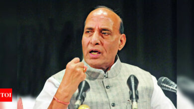 Rajnath Singh sacked from AIIMS | India News – Times of India