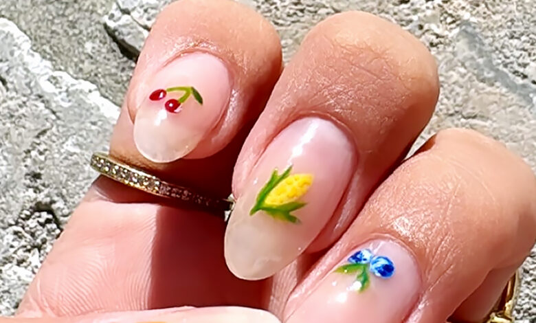 Recreate Hailey Bieber’s Fruit and Veggie Manicure for .49