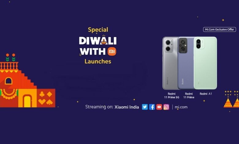 Redmi 11 Prime, Redmi A1 India launch today: How to watch