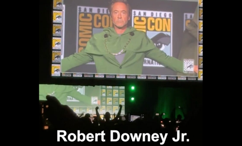 Robert Downey Jr.  is Doctor Doom!  – Video