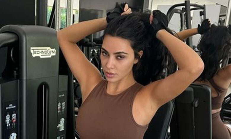 Shop Kim Kardashian’s Spandex Shorts and Crop Top as Star Brags: ‘I Look Cute’