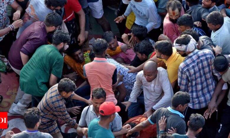 ‘Situation like a stampede’: At least two dead, 130 injured during Jagannath Rath Yatra in Odisha | India News – Times of India