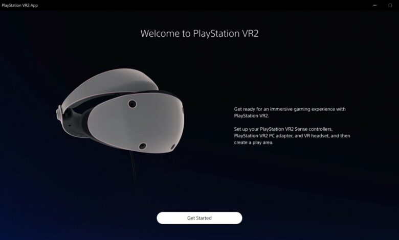 Sony’s PlayStation VR2 Steam app coming next month