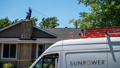 What is the future after the bankruptcy of solar panel installer SunPower?