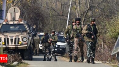 Terrorists attack police post, clashes unfold in J&K’s Udhampur: Reports | India News – Times of India