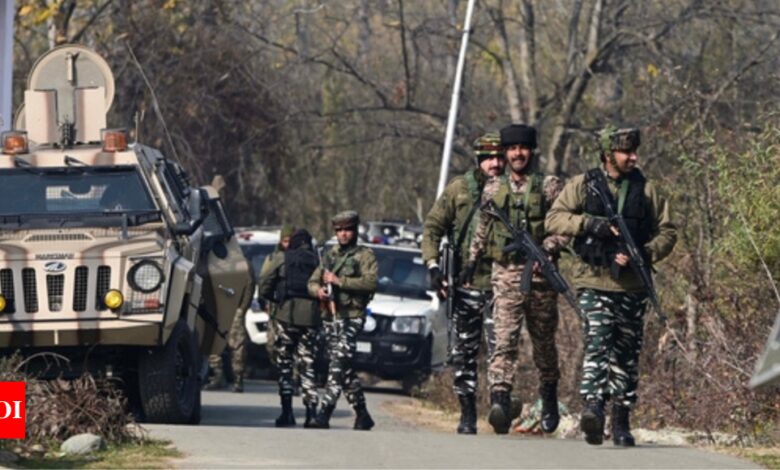 Terrorists attack police post, clashes unfold in J&K’s Udhampur: Reports | India News – Times of India