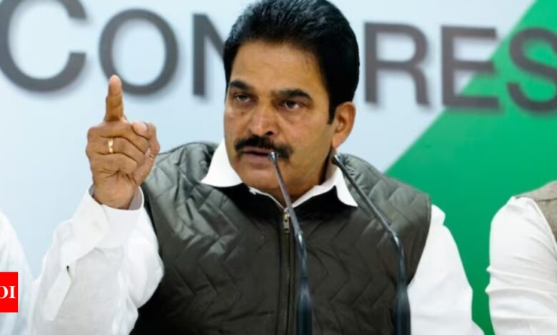 ‘Thanks PM Modi…’: Congress MP KC Venugopal hits out at Centre after Apple issued warning over ‘malicious spyware’ | India News – Times of India