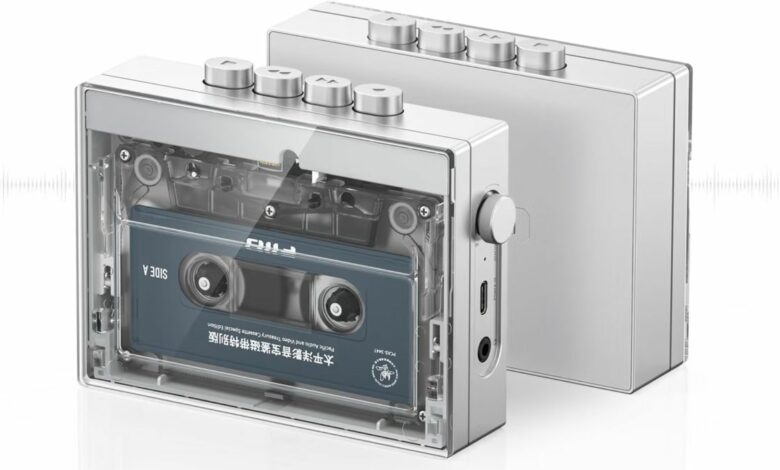 This transparent cassette player with audiophile features may just be the coolest gadget of 2024