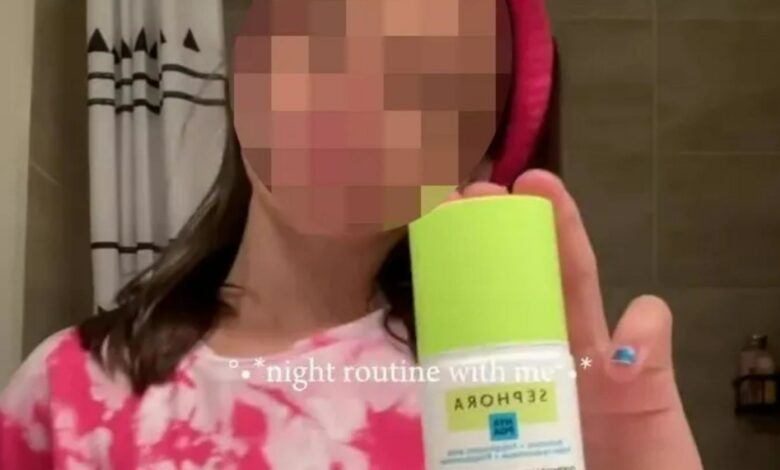 Trolls descend on mom who lets her teen film expensive skin care videos