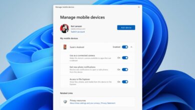 Users can now browse their Android smartphones wirelessly on Windows 11