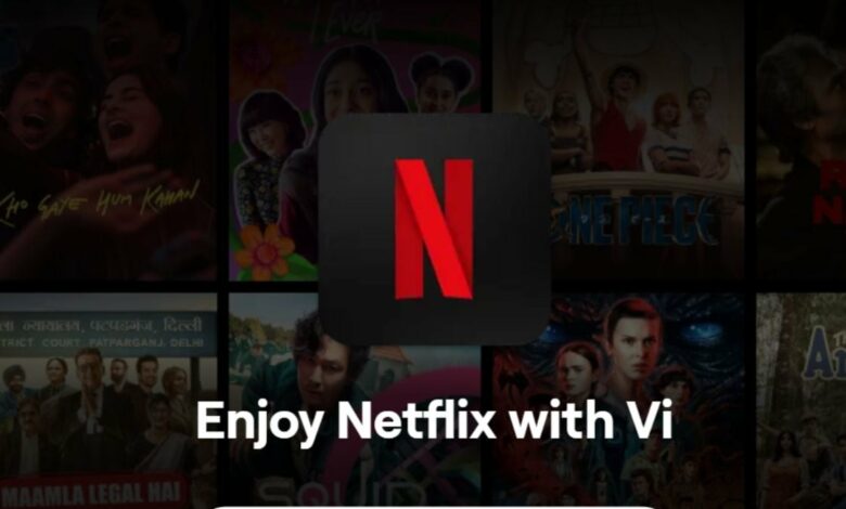 Vodafone Idea (Vi) offers prepaid plans with free Netflix subscription