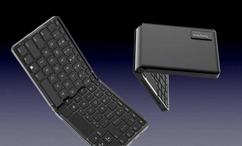 Want a foldable keyboard that doubles as a PC? This one even has AMD’s latest Ryzen 7 processor inside