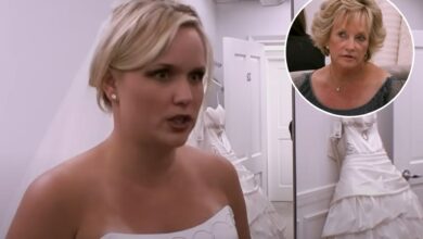 Watch the moment a ‘naughty’ bride demands her grandma pay £10,000 for her wedding dress