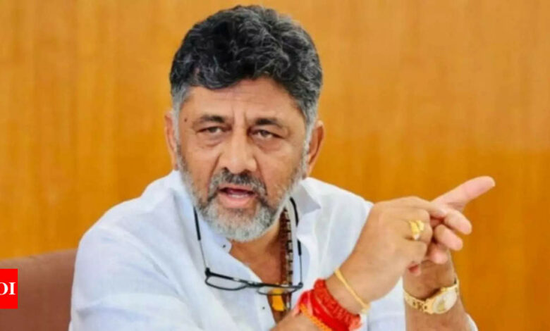 ‘Will fight this false propaganda’: DK Shivakumar calls MUDA allegation baseless | India News – Times of India