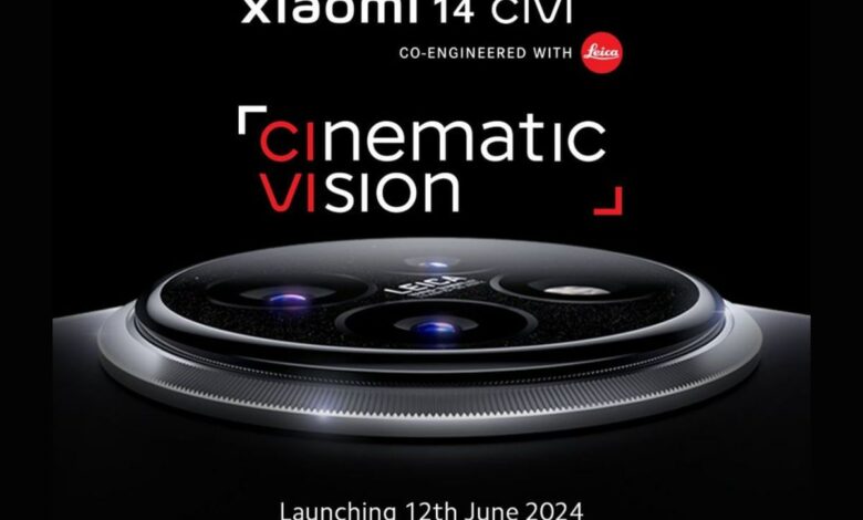 Xiaomi 14 Civi confirmed to launch in India on this date