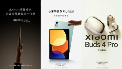 Xiaomi Mix Fold 2, Pad 5 Pro 12.4, Buds 4 Pro launch scheduled for August 11