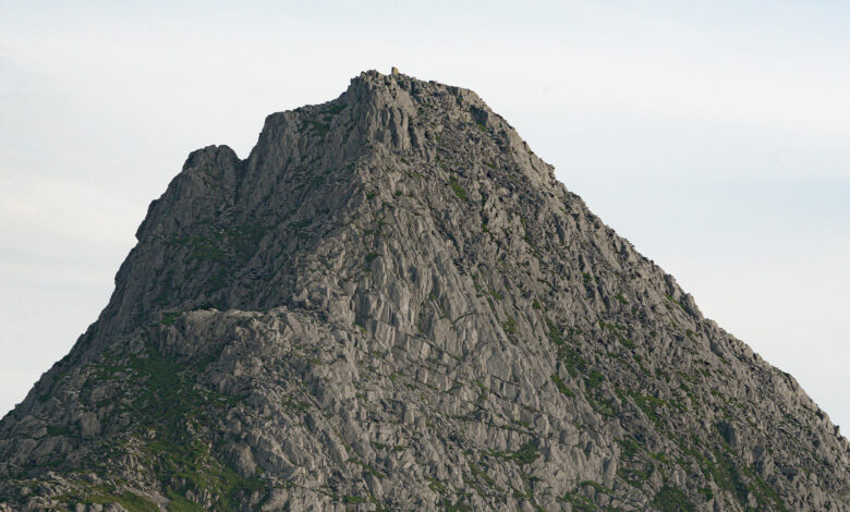 You have the eyes of a hawk if you spot the mountain climber within 60 seconds