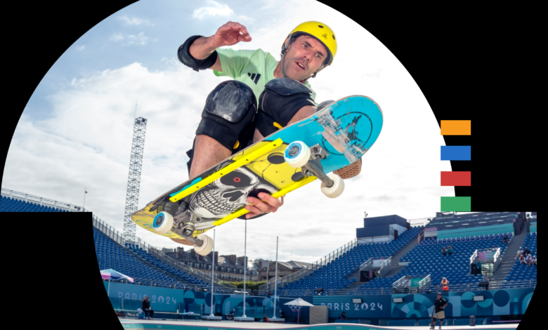 Skateboarding legend Andy Macdonald, 51, gets an unlikely Olympic epilogue