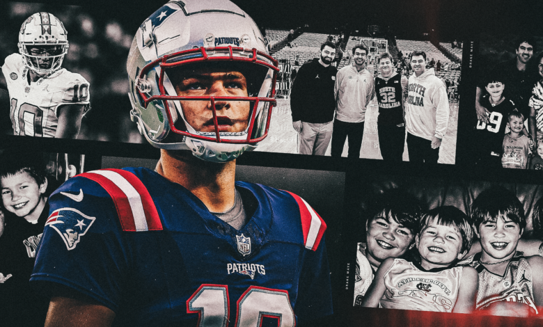 From driveway ‘King of the Court’ to Patriots’ future, Drake Maye was built to compete