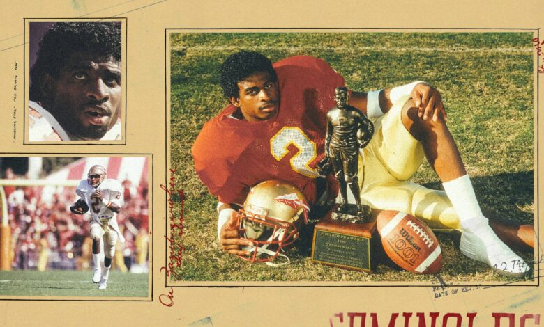 Deion Sanders’ unrivaled legend at Florida State: ‘The best athlete ever known to man’