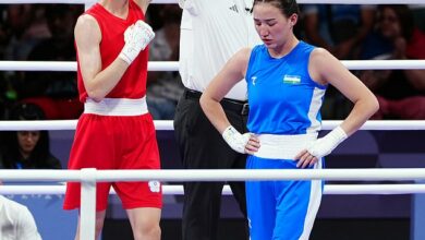 Fresh female boxing controversy as previously disqualified Lin Yu-Ting defeats her opponent in unanimous points decision a day after Imane Khelif’s 46-second victory