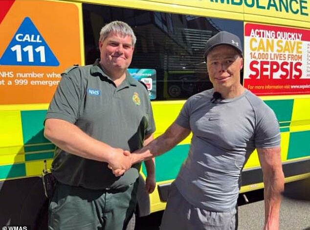 Man whose arms and face melted after touching an 11,000 volt high wire while ‘stealing scrap metal’ thanks the emergency workers who helped save his life