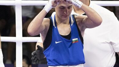 IOC slams previous gender testing as ‘NOT legitimate’ and part of ‘flawed process’ as Bulgarian fighter makes ‘female chromosome gesture’ after losing to Lin Yu-ting