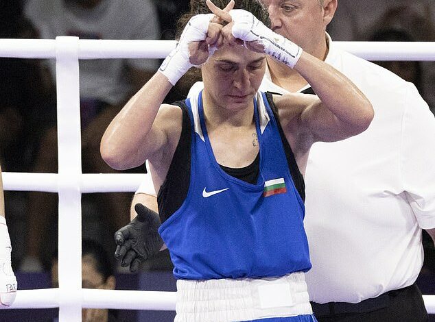 IOC slams previous gender testing as ‘NOT legitimate’ and part of ‘flawed process’ as Bulgarian fighter makes ‘female chromosome gesture’ after losing to Lin Yu-ting