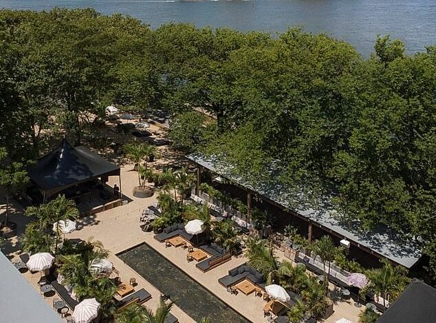 Inside the tropical New York oasis that’s only accessible by boat and attracts celebrities from Paris Hilton to Emily Ratajkowski