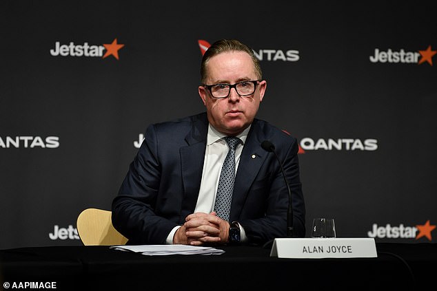 Alan Joyce is hit with m payout after former Qantas boss has his bonus cut for damaging airline’s reputation