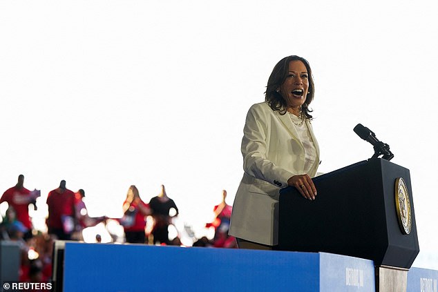 The moment Kamala Harris confronts anti-Israel protesters as they hijack her rally — before giving them an ultimatum