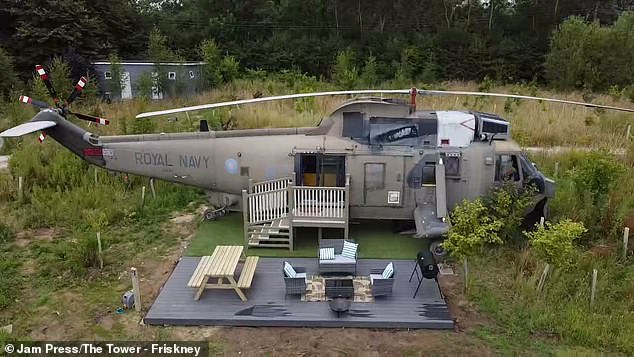 Whirly Great Escape: Inside the Remarkable Holiday Home That Was Once a Royal Navy Helicopter