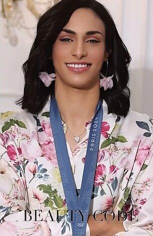 Olympic boxing champion Imane Khelif shows off dramatic new feminine makeover after winning gold in Paris, where her failed gender tests caused a huge stir