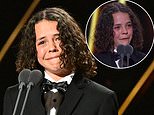 Logie Awards 2024: Boy Swallows Universe star Felix Cameron wins hearts as he breaks down in tears in emotional speech after epic win