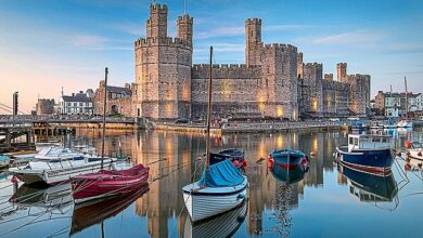 Britain at its best: Inside the royal town of Caernarfon – home to a medieval masterpiece of a castle where a teenage Charles was installed as the Prince of Wales