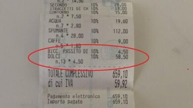 Outrage in Italy after restaurant charges shocked diners £50 to cut their birthday cake