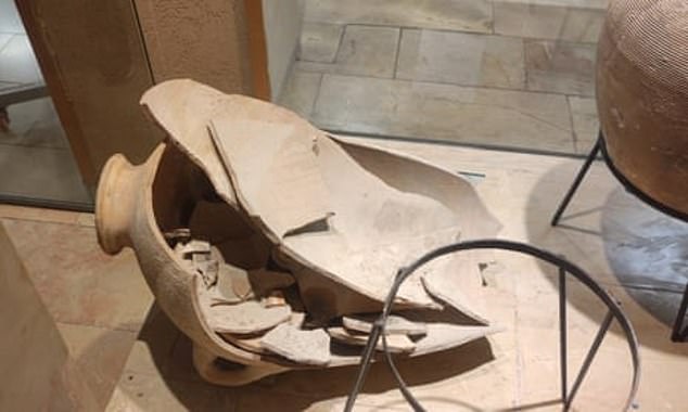 Shamed father of boy who smashed 3,500-year-old pot in Israeli museum describes aftermath