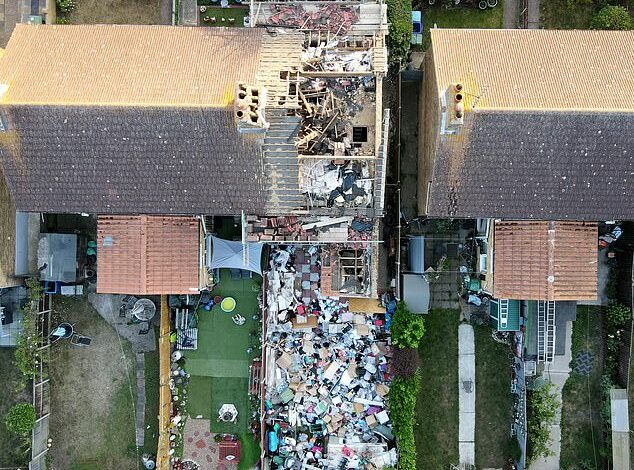 ‘I’ll take it apart brick by brick!’: Desperate homeowner tears down roof of his own house after war with tenant of £150k three-bed terrace who sued him for evicting her