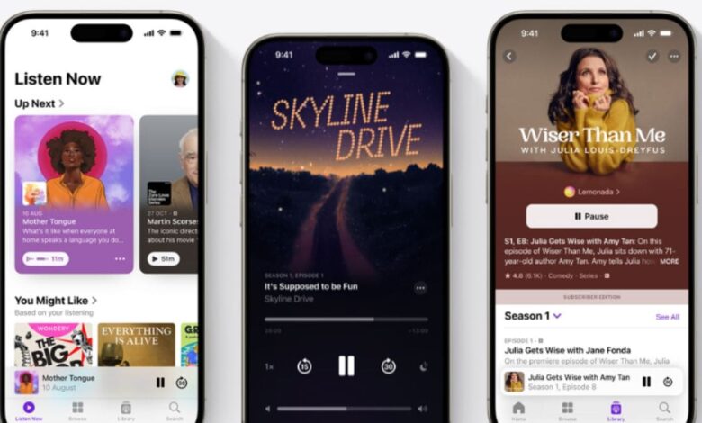 Apple brings podcasts to Windows desktops with new web app