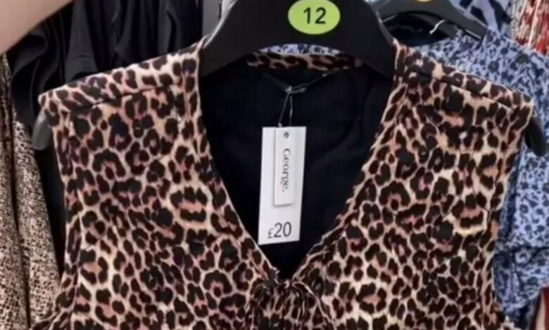 Asda releases knock-off sold-out designer leopard print top for a whopping £60 less